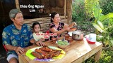 mướp hái tại vườn nấu canh ăn  Bữa Cơm chiều Siêu Ngon | CNTV #105
