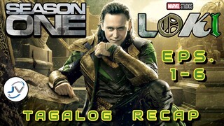 LOKI SEASON 1 EPISODES 1 - 6 | TAGALOG  FULL RECAP | Juan's Viewpoint Movie Recaps