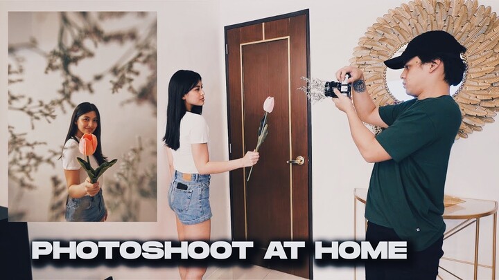 HOME PHOTOSHOOT IDEAS! | Khalil Ramos & Gabbi Garcia