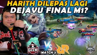 LAGI2 SURPRISE PICK YANG LUAR BIASA DARI RRQ!! GEEKFAM DIKASIH HARITH LAGI!! - RRQ VS GEEK MATCH 2