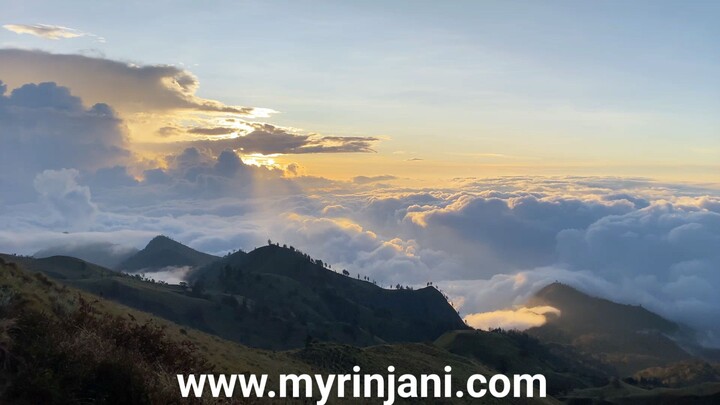 Beautiful Rinjani Mountain