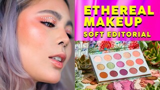 Ethereal Summer Spring Makeup Tutorial | Soft Editorial