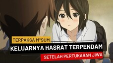 Ketika bertukar jiwa, hasrat me5um semakin memuncak - kokoro connect