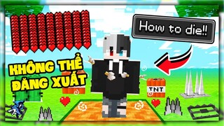 Minecraft nhưng Bạn Không Thể Đăng Xuất Khỏi Game | Siro Tìm Mọi Cách Để Sinh Tồn Ngược