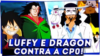 O REENCONTRO DE LUFFY E DRAGON E A BATALHA FINAL CONTRA ROB LUCCI E A CP0! ONE PIECE 1067