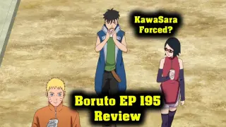 Boruto EP 195 Review | Difference Between Manga and Anime | Possible KawaSara Moment? | Chapter 28