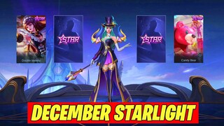 DECEMBER STARLIGHT SKIN 2022 CHOICES | MOBILE LEGENDS: BANG BANG!