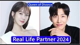Lee Ji Ah And Kang Ki Young (Queen of Divorce) Real Life Partner 2024