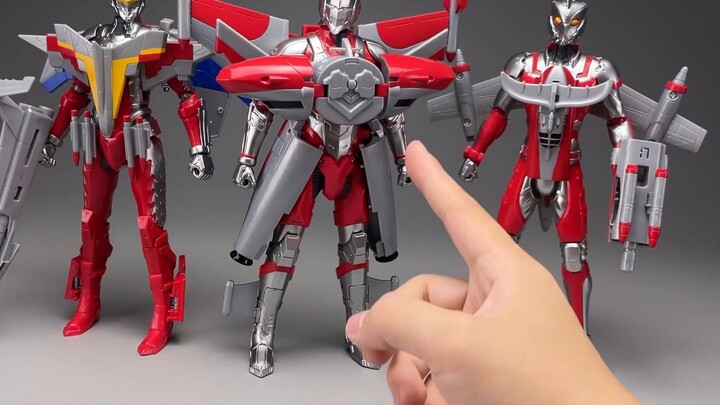 Showa aircraft? Mobile Ultraman? Fusion?! Lingdong might be playing a new Ultraman~