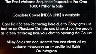 The Email Welcome Sequence Responsible For Over $300+ Million In Sale course download