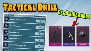 NEW TACTICAL DRILL EVENT | Get Free Outfit And Gun Skin | PUBG MOBILE | NEW EVENT TODAY