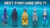 Who Is The Best Fontaine DPS ?? [Genshin Impact]