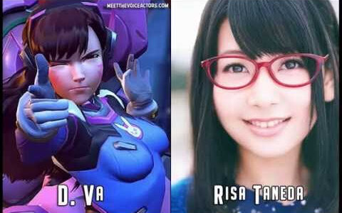 Revealing the faces of Japanese voice actors for Overwatch