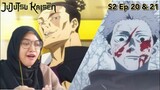 ITADORI AND TODO VS MAHITO | Jujutsu Kaisen Season 2 Episode 20 & 21 REACTION INDONESIA