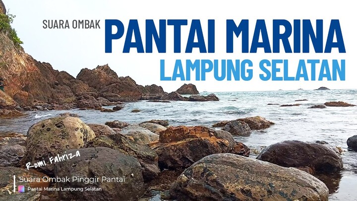 3 Menit Suara Ombak Pinggir Pantai | Relax Time | Pantai Marina Lampung Selatan