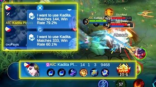 I ALSO MET SOME KADITA MAIN WHILE USING MY SECOND ACCOUNT! 😮 | MLBB