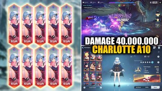 SHOWCASE A10 Charlotte! DAMAGE TEMBUS 40JT+ | Solo Leveling: ARISE