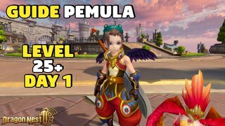 Guide Pemula ! Tips Penting Hari Pertama - Dragon Nest 2: Evolution Gameplay - Android MMORPG