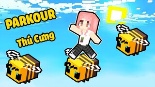 HEBI THỬ THÁCH 24 GIỜ PARKOUR THÚ CƯNG TRONG MINECRAFT*PARKOUR SIÊU HÀI