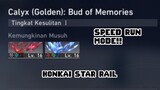 SPEED RUN MODE!! CALYX (GOLDEN): BUD OF MEMORIES!! HONKAI STAR RAIL!!