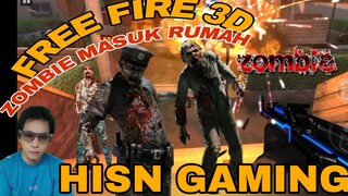 main game zombie fire 3D bikin kesel. zombie masuk rumah