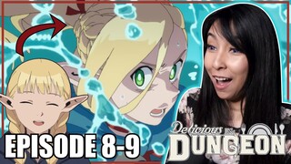 LOVE MARCILLE!! ♥ | Delicious in Dungeon Episode 8-9 Reaction!