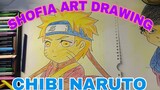 menggambar chibi Naruto