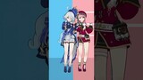 Furina & Charlotte 愛包ダンスホール | Genshin Impact [MMD]