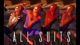 Peter Crafts the Advanced Suit Cutscene (With Every Suit + All DLC Suits)