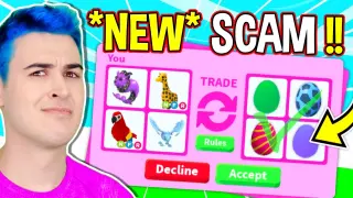 *DO NOT* Fall For This NEW *COLORED EGG* SCAM In Adopt Me Roblox !! Adopt Me Scam Using *RARE* Eggs