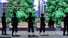 anime Indonesia tawuran di real kereta api!!!