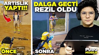 PUSARAK VURUP DALGA GEÇEN TAKIMA 1VS4 ATTIM !! - PUBG MOBİLE