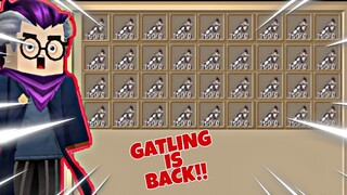 🔴 GATLING GUN IS BACK??😱 SKYBLOCK BLOCKMAN GO