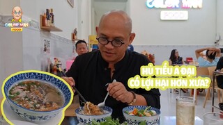 Quán hủ tiếu A Đại chơi lớn in nguyên bảng hiệu Color Man Food to gấp mấy lần công ty của Color Man