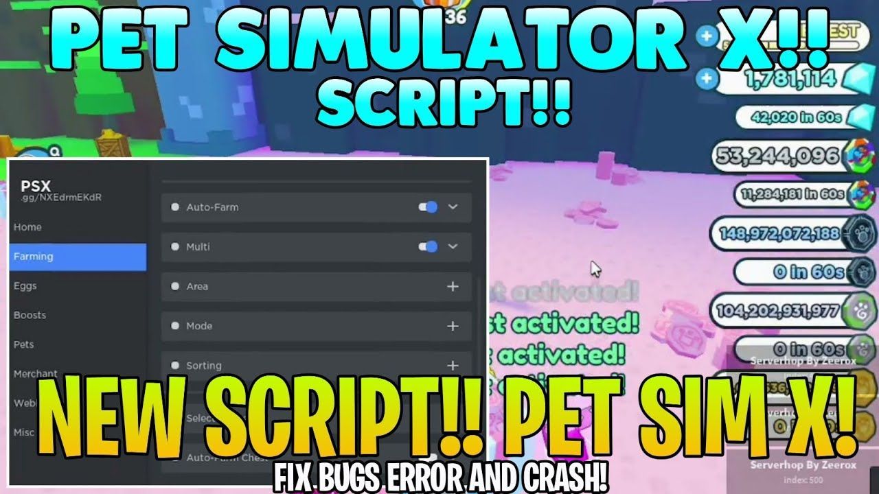 Pet Simulator X SCRIPT