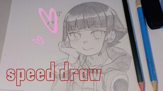 naruto - Hyuga Hinata | Speed draw