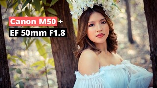 Best Budget Portrait Lens for Canon M50 (Cebu Models Photoshoot 2021)