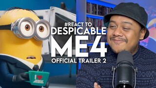 #React to DESPICABLE ME 4 Official Trailer 2