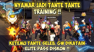 NYAMAR JADI TANTE TRAINING 😍 KETEMU SELEB TIKTOK, GW MALAH DIKATAIN EPAS DISKON