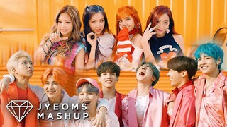 BTS & BLACKPINK - BOY WITH LUV X AS IF IT'S YOUR LAST (MASHUP) [feat. HALSEY]