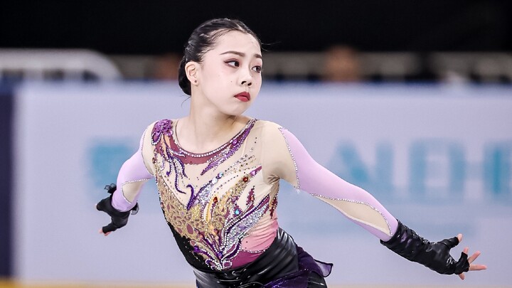 【24-25JGP⑦】Wang Yihan menyelesaikan 3Lz3T dalam 66 detik dan menempati peringkat keempat (63,15) dal
