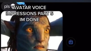 avatar impressions - Avatar 2 - Avatar ways of water ( funny - NOT MINE)