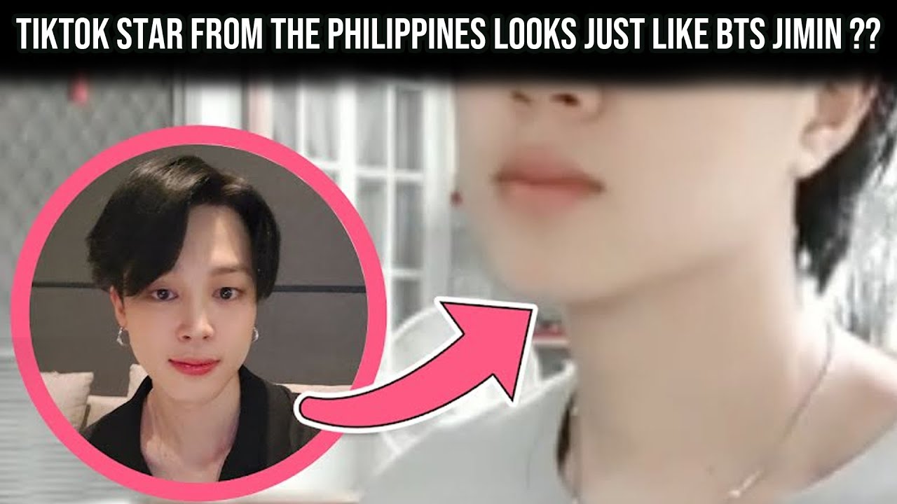 Netizens Think This Tiktok Star From The Philippines Looks Just Like Bts  Jimin - Bangtan Army - Bilibili