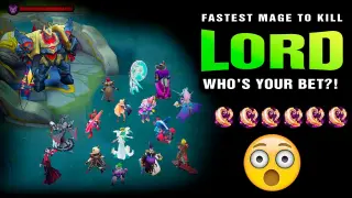 Lord Vs Mage Experiment | Fastest Mage To Kill Lord | Who's Your Bet? | Cris Digi