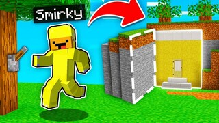 ทางเข้าที่ซ่อนอยู่ 100% สู่ My SECRET Minecraft Home