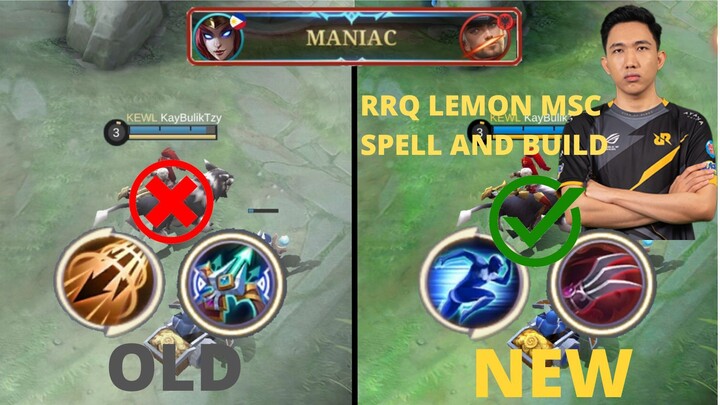 RRQ LEMON MSC IRITHEL SAME SPELL & ITEM BUILD USE IN RG (MUST WATCHED) I IRITHEL META IS REAL I MLBB