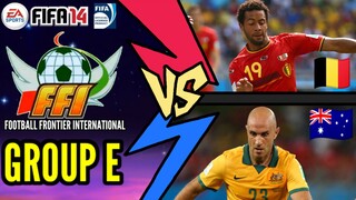 FIFA 14: FFI World Cup 2023 | Belgium VS Australia (Group E)