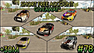 [🔴Short Free Account Giveaway#78 ] Car Parking Multiplayer 4.7.4
