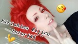 Kirishima Eijiro Cosplay Makeup Tutorial - How To Cover Eyebrows For Cosplay