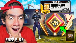 ME GANE UNA CUENTA NIVEL 90 en FREE FIRE POR UN PVP !! | TheDonato